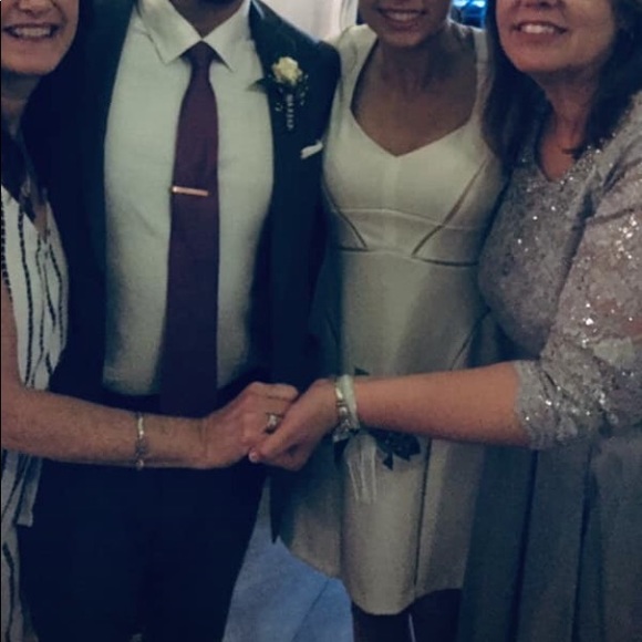 White cocktail dress - Picture 2 of 8